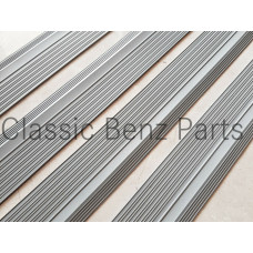 Mercedes W114 W115 Door Sill Rubber Plate Cover Set of 4 Pieces Grey Colour 
